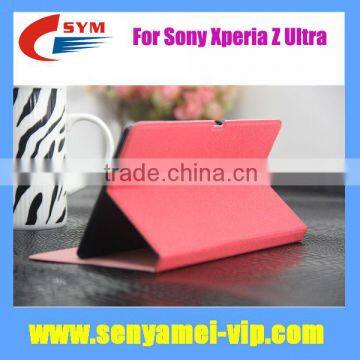 2013 for sony z ultra case,slim wallet case brand new