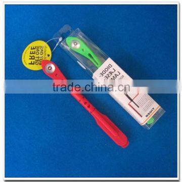 Plastic mini flexible bed reading light with clip