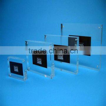 Clear Acrylic Frameless Picture Frame