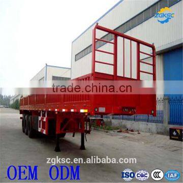 single axle semi trailer curtain side semi trailer