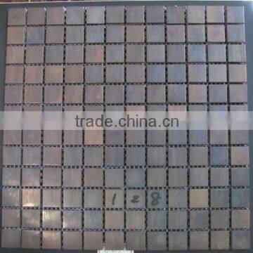 MS11 Antique copper color copper metal mosaic wall tiles