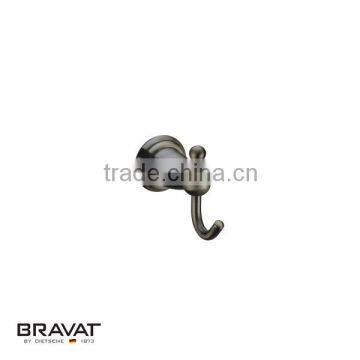 Bathroom hot sale Brass metal wall mounted robe hook D7332C