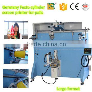 Germany festo cylinder silk screen printing equipment screen printer for pail