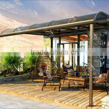 Used Waterproof Roof Canopy Awning for Sale Electric Aluminum Roof Canopy Awning Outdoor Pergola Folding Roof Canopy Awning photo-2