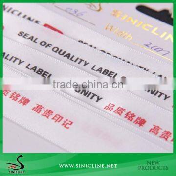 Sinicline Exported Polyester Ribbon with Logo Print