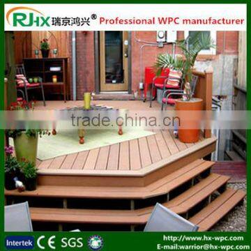 Wpc Interlocking Decking Tiles With Extruded Plastic Composite Decking Floor photo-6