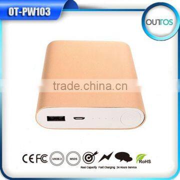 IOS9001 certified hot sale slim portable mobile charger for xiaomi mobile power bank