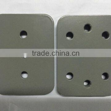 The train parts Q345D Powder spraying plate