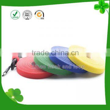 reusable nylon Hook loop strap strapping cablie tie tape