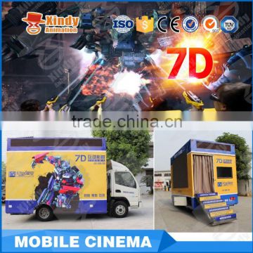 Exciting Thrilling car mobile cinema 9d 7d cinema home cinema projector