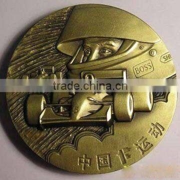 F1 Race souvenir coin