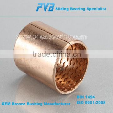 China Bronze Bushing manufacturer, CuSn8 CuSn6 Cooper Bush bearing,FB090 FB092 bronze bearing