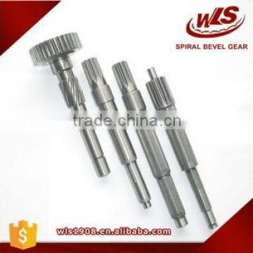 Customized High Precision Transmission Shaft, Linear Spline Motor Axle Shaft, Worm Gear Shaft
