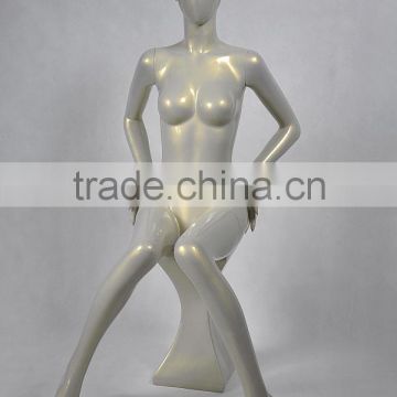 fashion design sitting female manequins/ female manikins/manequin(903+1009head)