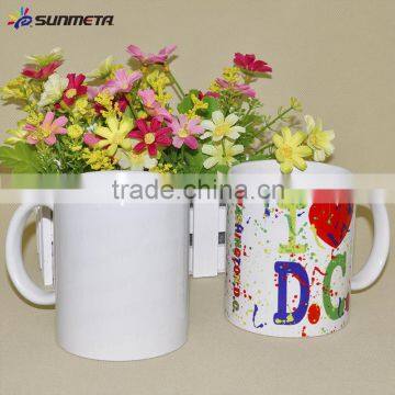 Manufactory low price Sublimation white mug