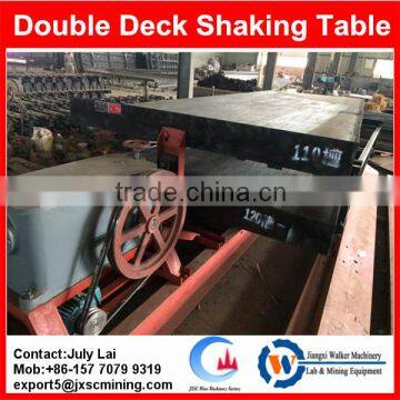 Full Set Tin-tungsten Deposit Concentrator,double Deck Shaking Table Gold Separating Machine for Sale photo-3