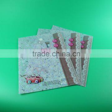 vertical plastic file folder with sticker closure, a4 plastic document bag, custom printed pp plastic file folder for students