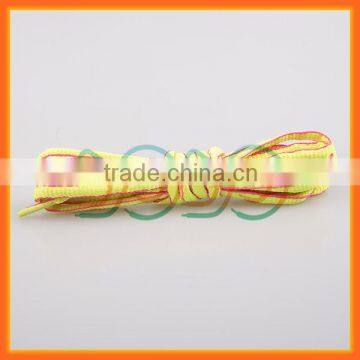 2016 New Style YoYo Oval Shoelace Metal Tip Shoe Laces for Athletic Shoes