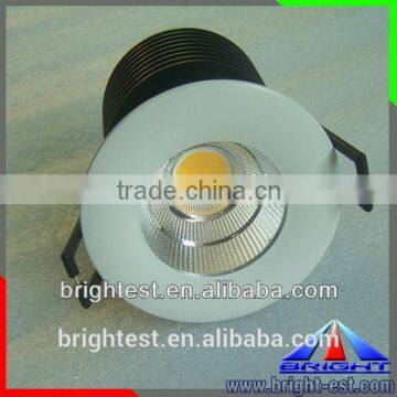 Round 7w led cob downlight adjust 20/40/60