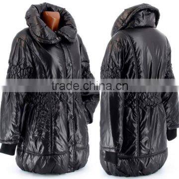 Winter Fashion Long Style Women Down Jacket Plus Size S-XL Brilliant Coat