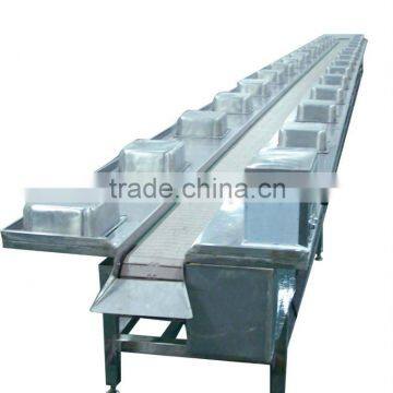 seasoning conveyor for vegetables