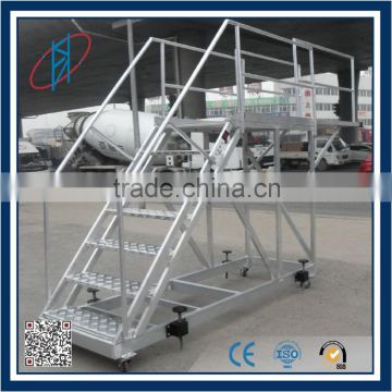 Warehouse Step Steel Rack Ladder