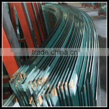 5mm bending or curved tempered glass