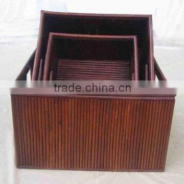 Storage Rattan Basket