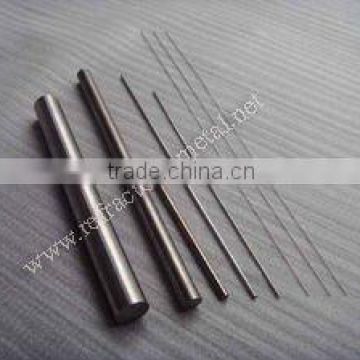 tungsten bars and rods