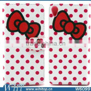 Butterfly Leather Case for Sony Xperia Z3, Leather+ TPU Cover for Sony Xperia Z3 photo-2