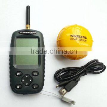 2016 A-bomb Russian Menu/ English Menu WIFI Wireless 100M Portable Sensor Wireless Fish Finder/fishfinder photo-2