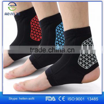 China Factory Wholesale Price Sports training Breathable Ankle brace compression ankle sleeves, Ankle Support belt