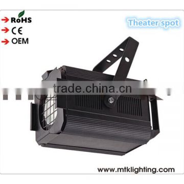 warm white 500w led fresnel light black beam vintage theater spotlights with halogen lamp