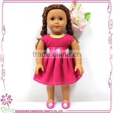 factory custom 18 inch american girls real vinyl doll