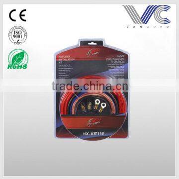 FrankEver High quality 4 AWG copper car auto amp wiring kit