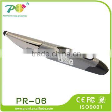 The newest oem wireless optical pen mouse with laser pointer rf 2.4g for corporate gift