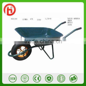 65L and 130kg garden WheelBarrow WB6400