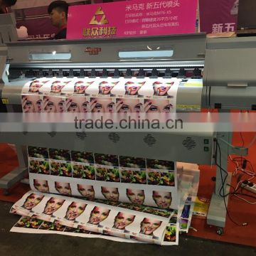 1.6m Large format inkjet printer eco-solvent ink