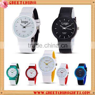 Contrast Colorful Silicone Wrist watch