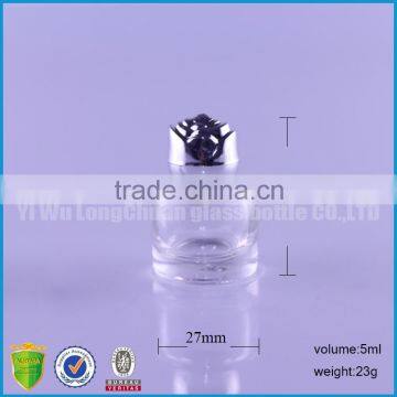 Small 5ml Empty E liquid Glass Bottle Manufacturer