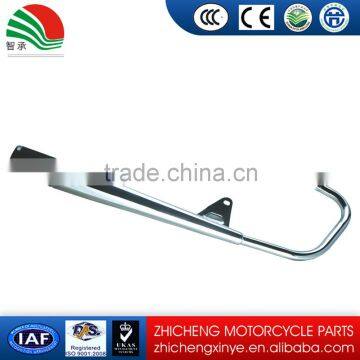 chrome plated 110cc motorcycle exhaust muffle silencer in exhaust system