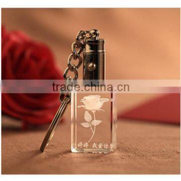 crafts in fashion custom glass bottle keychain