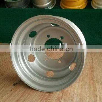 trailer wheel 17.5x6.00, tubeless steel wheel,17.5 inch wheel for 215/75R17.5 tyre