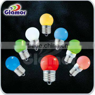 colorful led bulb lamp g45 decorative led bulb; holiday bulbs