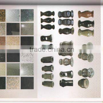 granite memorial vases