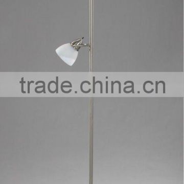 2015 UL Silver Floor Lamp/Floor Lights With White Glass