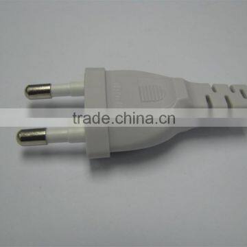 Korean standard 2.5A /250V 2pin Korean electrical plug