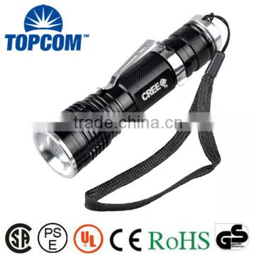 New Type 2000 Lumen Police Military Aluminum LED XML T6 MINI Flashlight