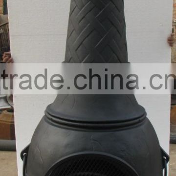 The King Mega Cast Iron Solid Chimney with SS BBQ