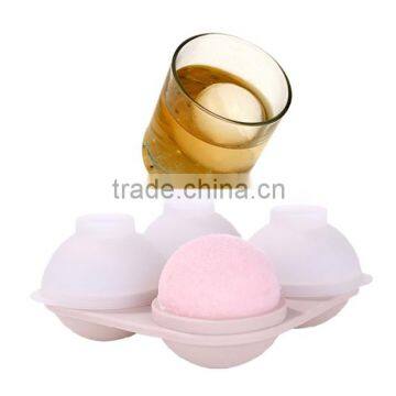Round Silicone Ice Ball Mold Maker, Round Spheres silicone ice cube tray, silicone ice ball makers